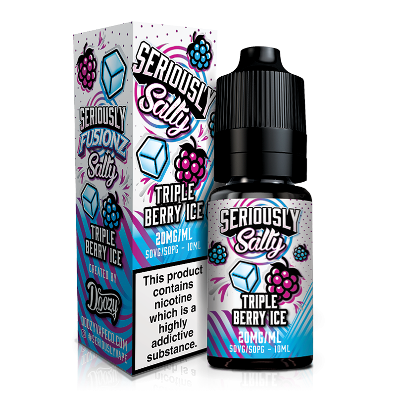 Triple Berry Ice By Seriously Fusionz 10ml salts