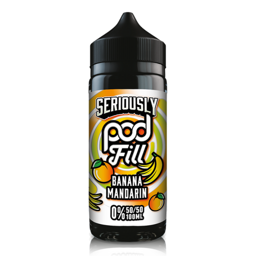 Banana Mandarin By Seriously Pod Fill 100ml Shortfill