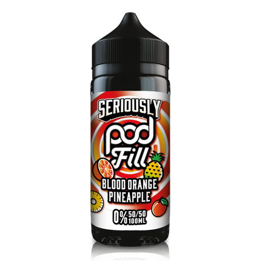 Blood Orange Pineapple By Seriously Pod Fill 100ml Shortfill