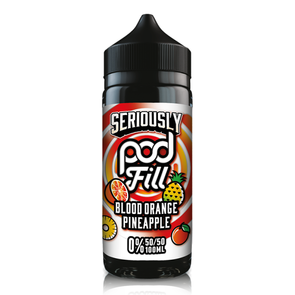 Blood Orange Pineapple By Seriously Pod Fill 100ml Shortfill