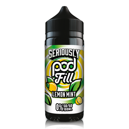 Lemon Mint By Seriously Pod Fill 100ml Shortfill