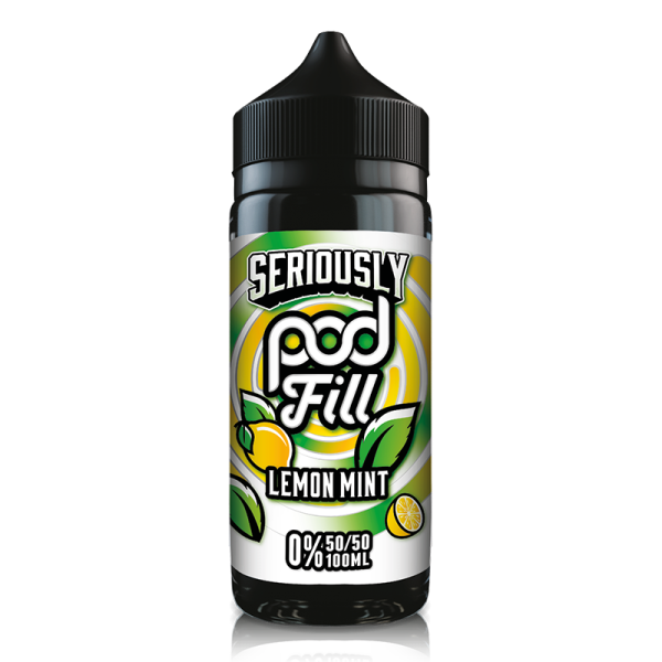 Lemon Mint By Seriously Pod Fill 100ml Shortfill