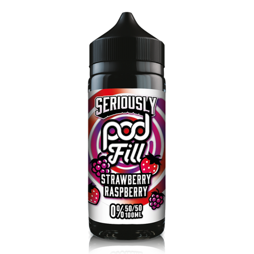 Strawberry Raspberry By Seriously Pod Fill 100ml Shortfill