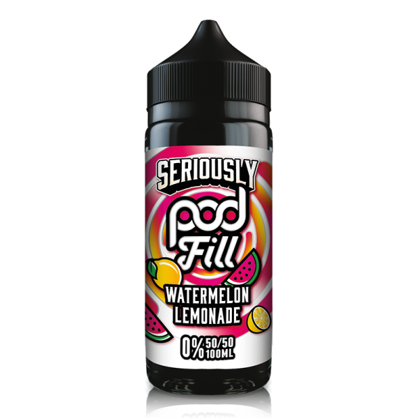 Watermelon Lemonade By Seriously Pod Fill 100ml Shortfill