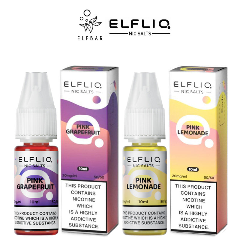 ELFLIQ Nic Salts E-Liquid - Powered by ELFBAR