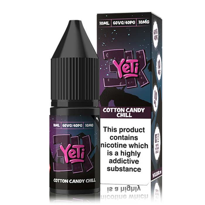 Cotton Candy Chill By Yeti 3k Bar Salts 10ml