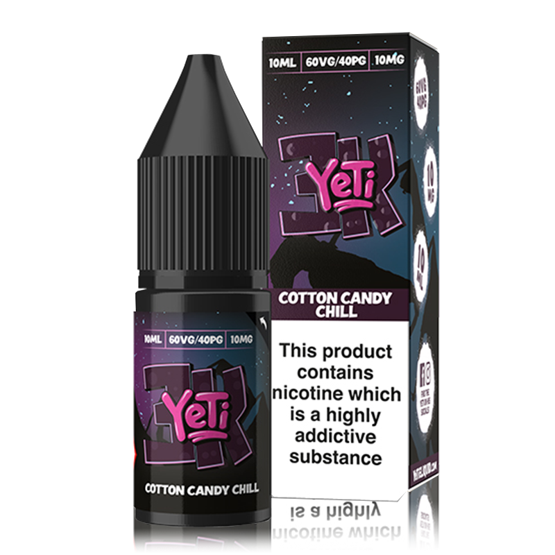 Cotton Candy Chill By Yeti 3k Bar Salts 10ml