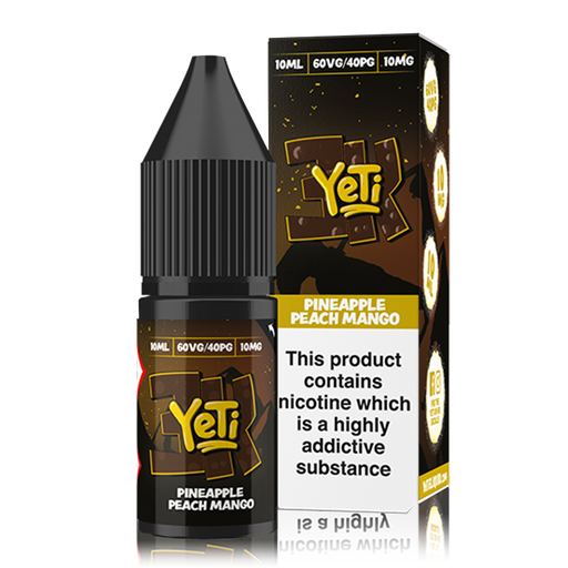 Pineapple Peach Mango By Yeti 3k Bar Salts 10ml