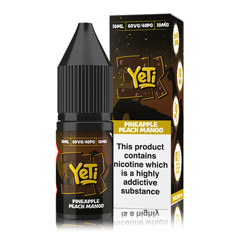 Pineapple Peach Mango By Yeti 3k Bar Salts 10ml