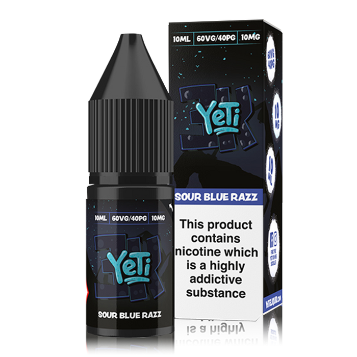 Sour Blue Razz By Yeti 3k Bar Salts 10ml