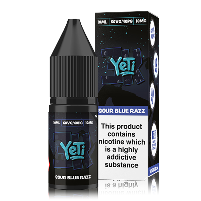 Sour Blue Razz By Yeti 3k Bar Salts 10ml