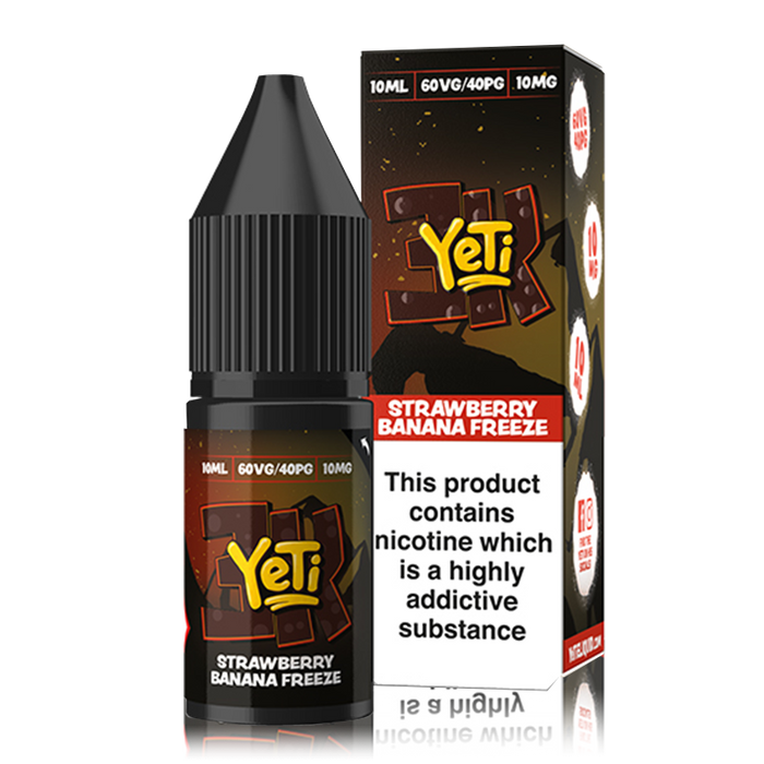 Strawberry Banana Freeze By Yeti 3k Bar Salts 10ml