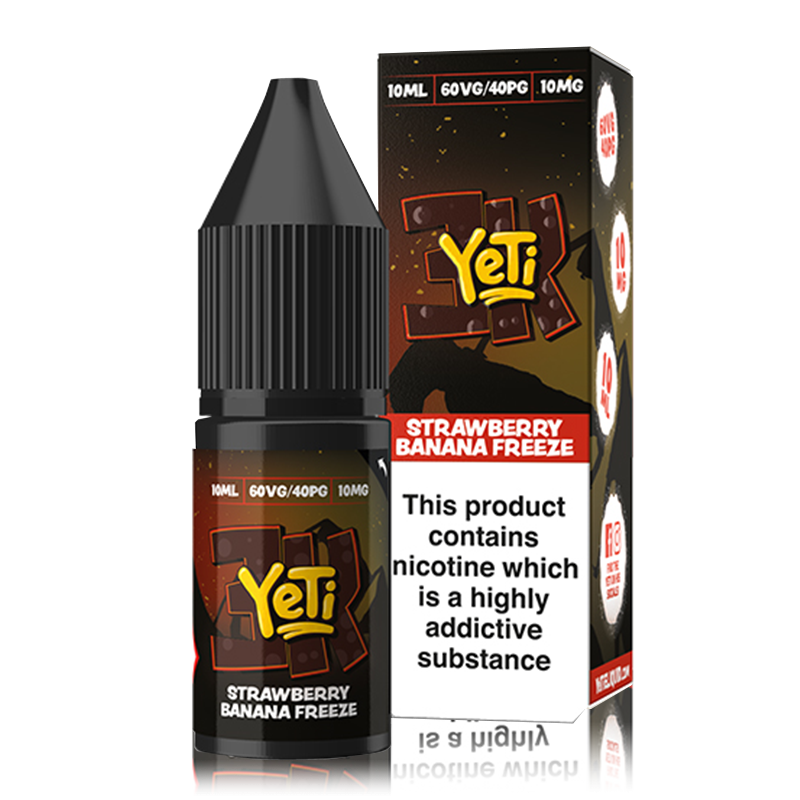 Strawberry Banana Freeze By Yeti 3k Bar Salts 10ml