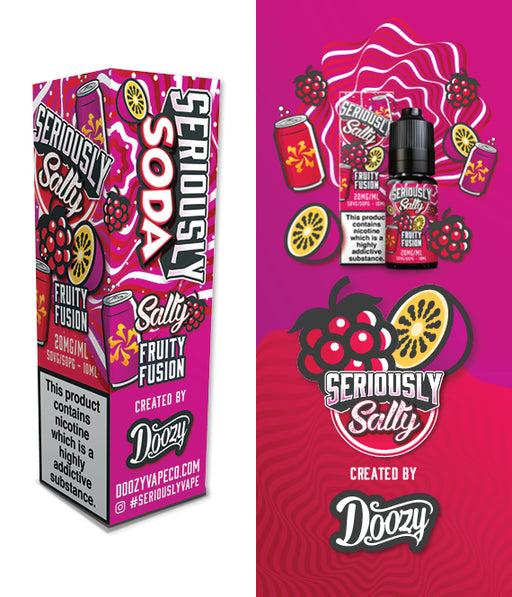 Fruity Fusion Seriously Salty – Soda 10ml