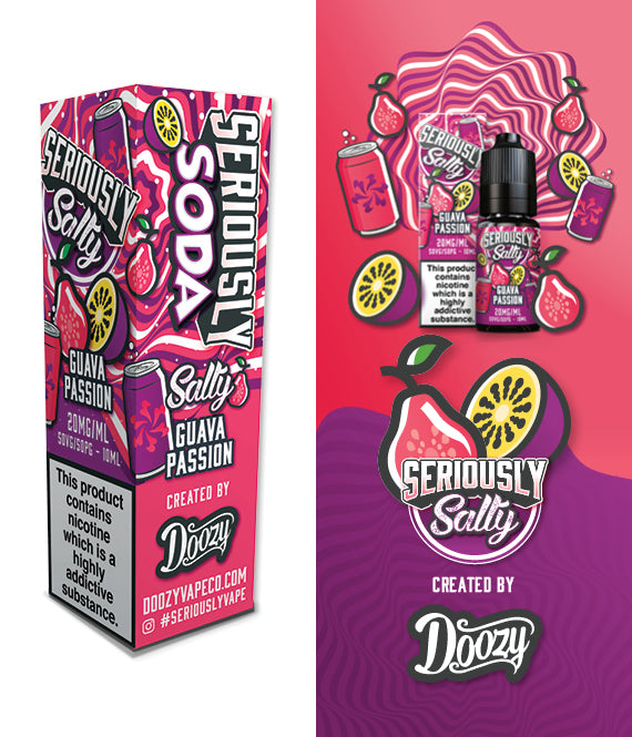 Guava Passion Seriously Salty – Soda 10ml