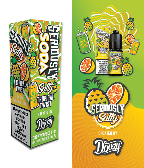 Tropical Twist by Seriously Soda Nic Salt E-Liquid