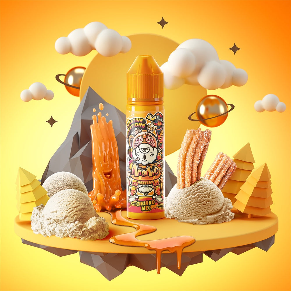 Churro Mel - Creative Creations by Momo E-liquid 50ml 0mg