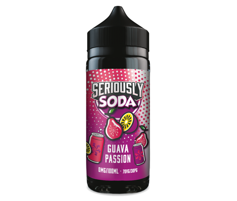 Guava Passion By Seriously Soda 100ml Shortfill